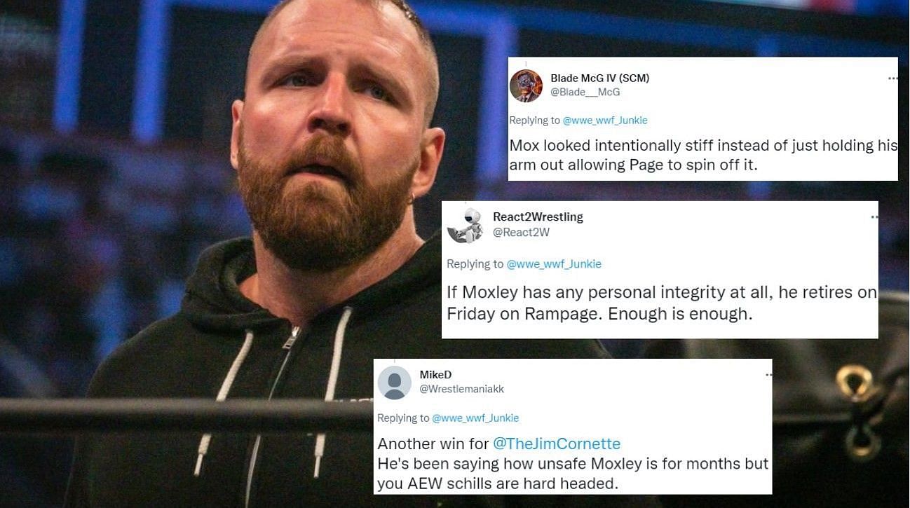 "He Retires On Friday On Rampage" - Wrestling Fans Hold Jon Moxley ...