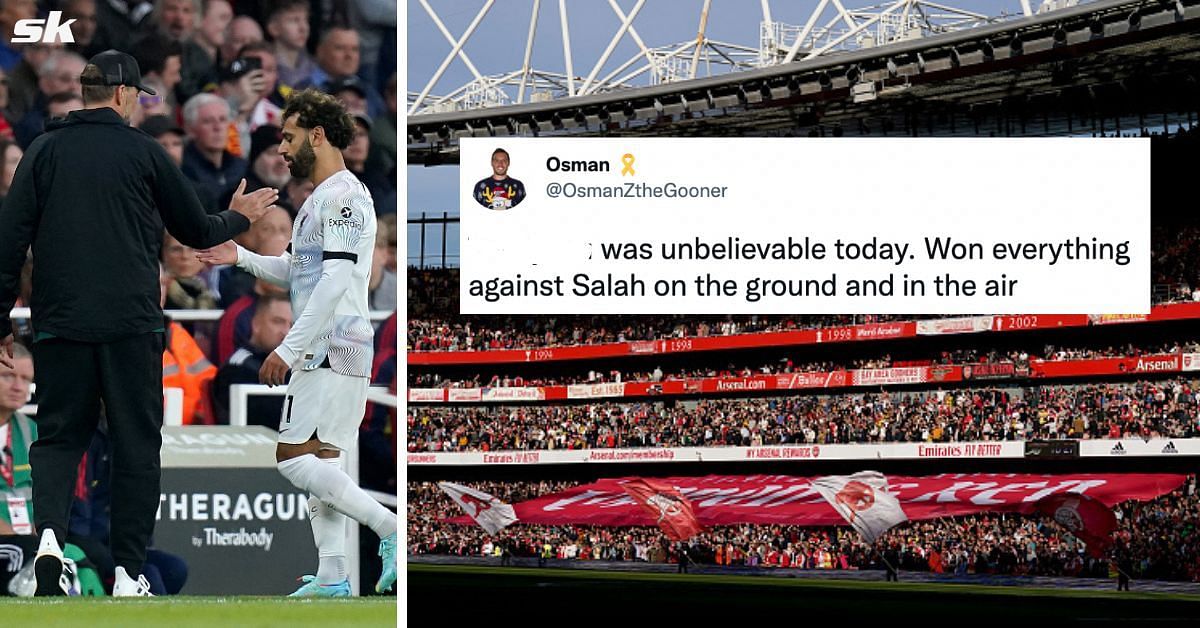 “Somebody has to inform him to let Salah get off his pocket” “Gem of a participant”