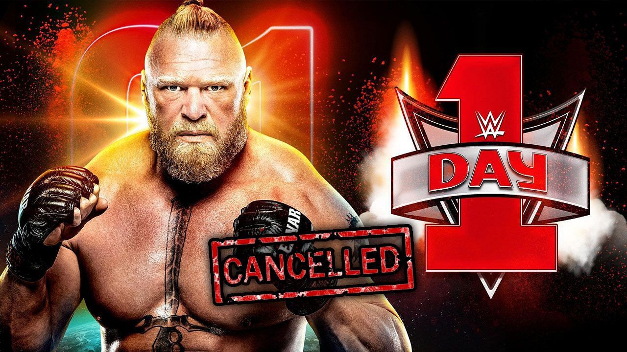 WWE Day 1 2023 canceled