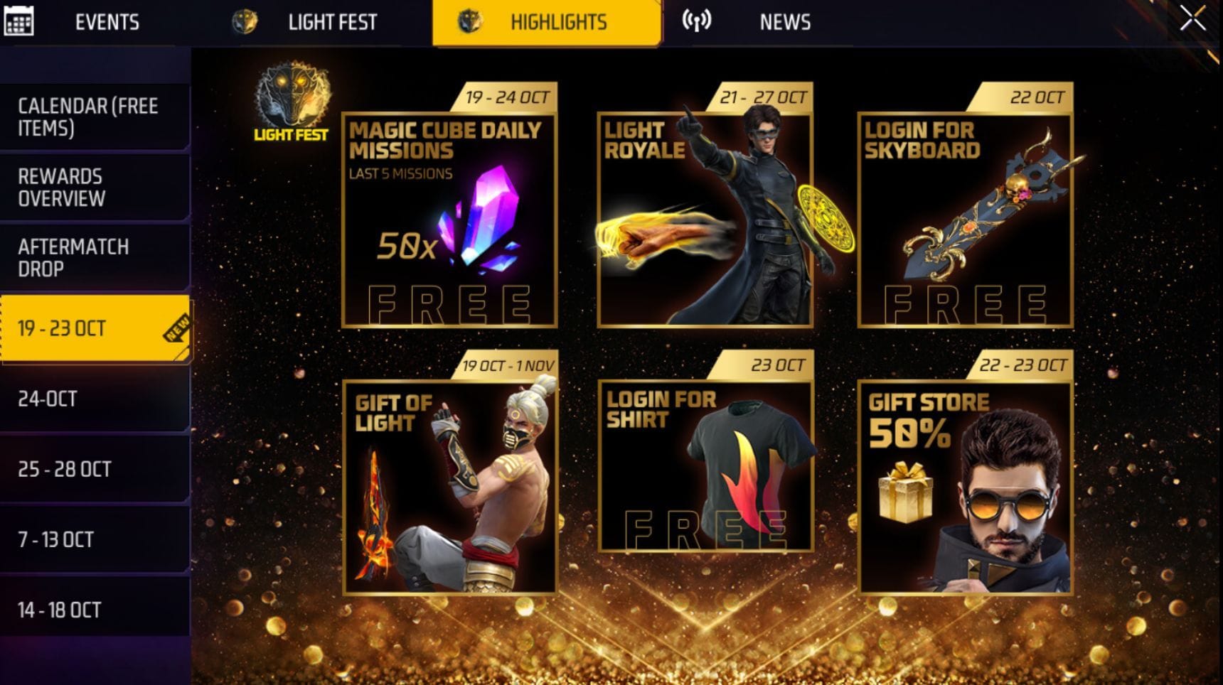 The ninth Magic Cube mission is now available in Free Fire MAX India server (Image via Garena)