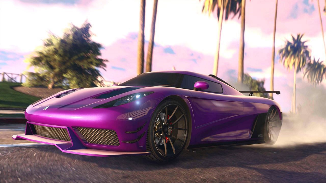 A list of available cars this week in GTA Online showroom (Image via Rockstar Games)
