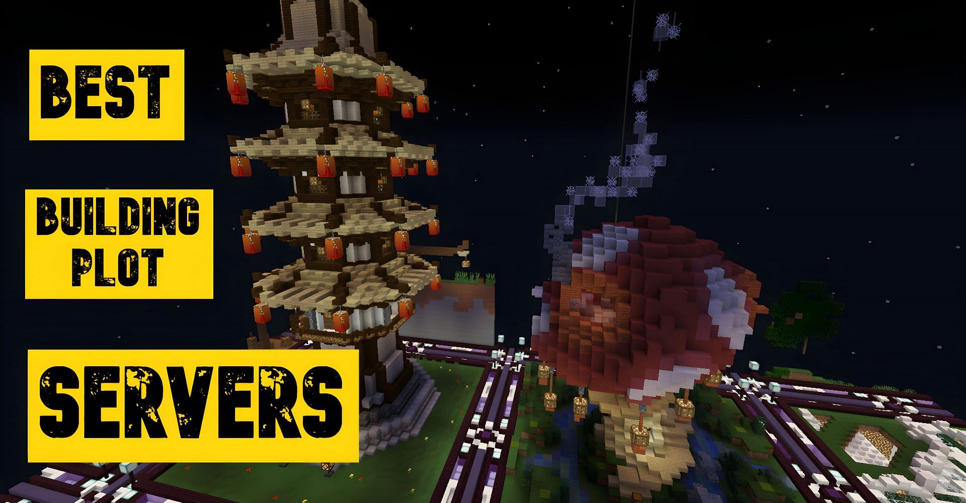 3 best Minecraft servers with building plots