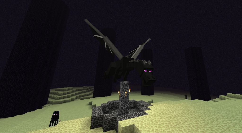 Ender Dragon in Minecraft