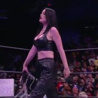 Saraya reveals if she had talks to wrestle in WWE before joining AEW