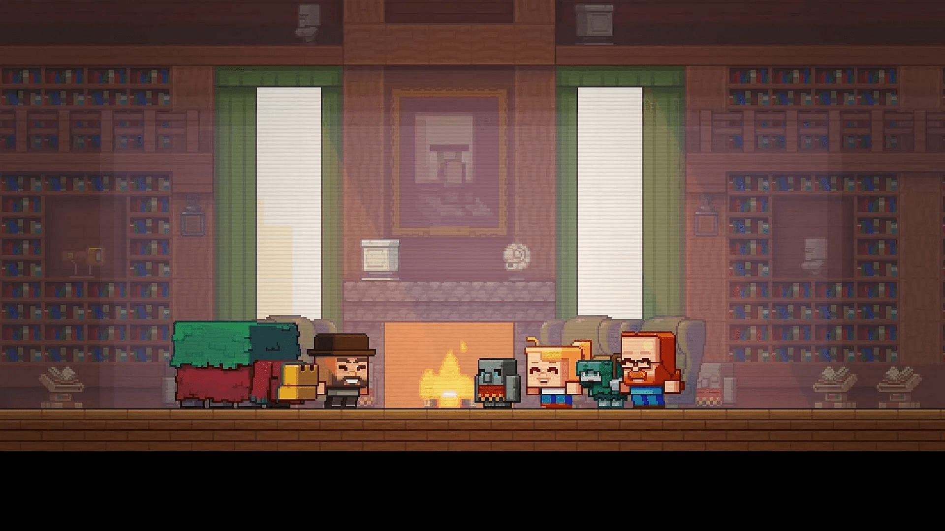 Le Sniffer, Rascal et Tuff Golem dans un art promotionnel Minecraft Live (Image via Mojang)