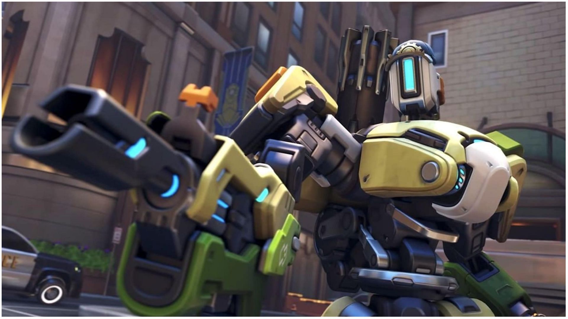 Bastion is a damage hero in Overwatch 2 (Image via Activision Blizzard)