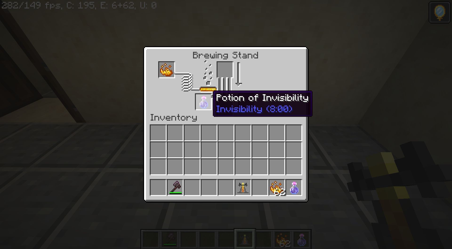How to invisible in Minecraft?