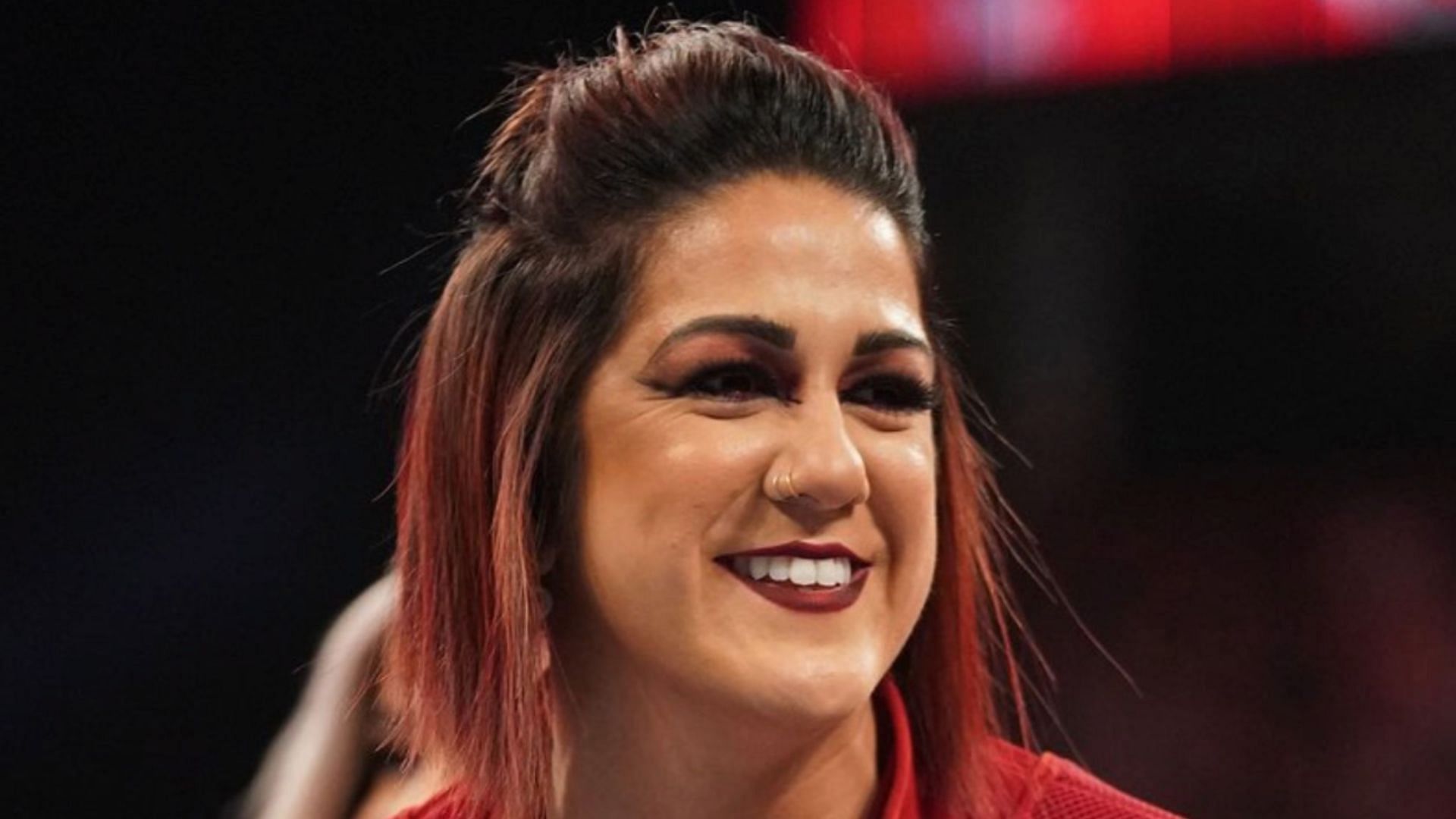 WWE Superstar Bayley during an episode of RAW