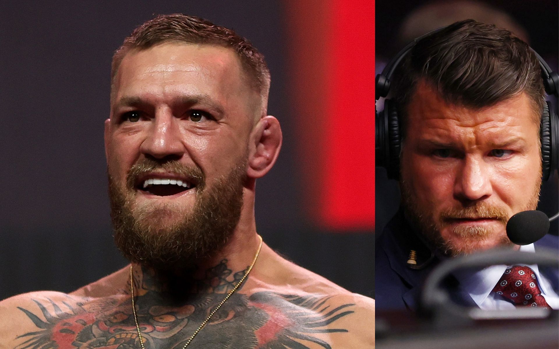 Conor McGregor (left) and Michael Bisping (right). [Images courtesy: Getty Images]