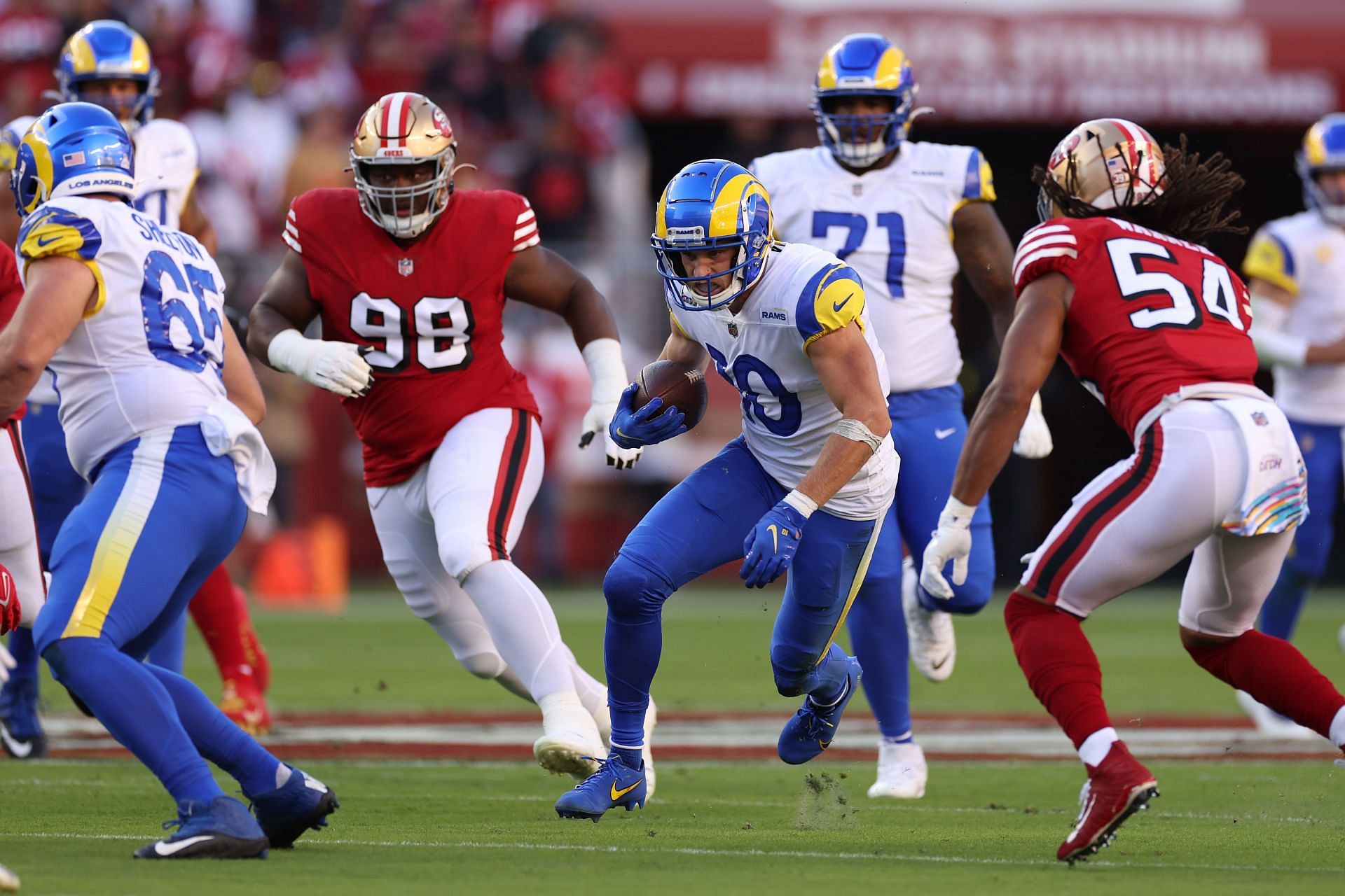 NFL Player Prop Prediction for San Francisco 49ers vs Los Angeles Rams