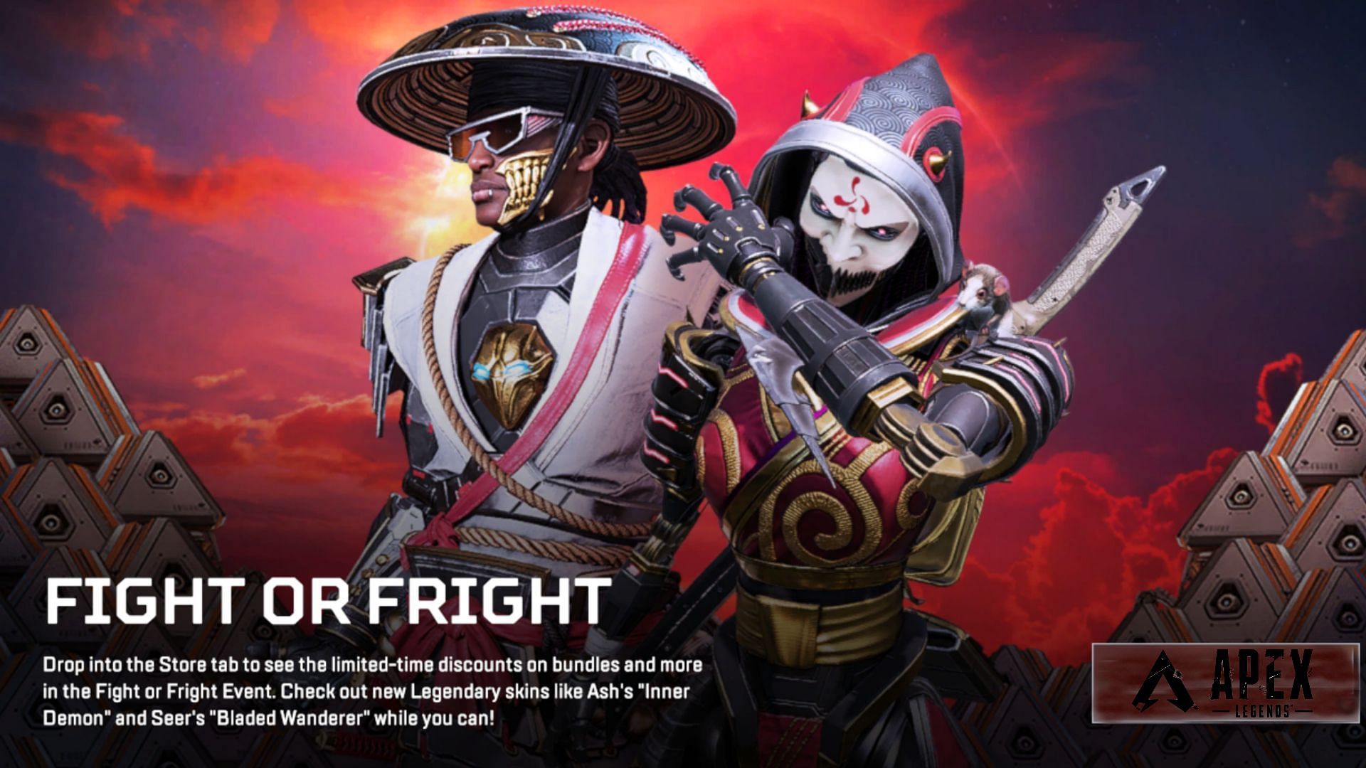 Apex Legends Fight or Fright Event Shop All new legendary skins and bundles explored