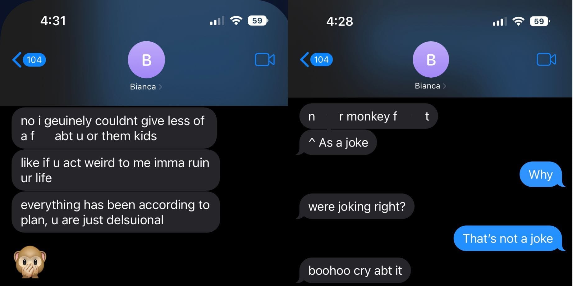 Fortnite streamer Mikey6 shares conversation screenshots 2/2 (Image via TwitLonger)