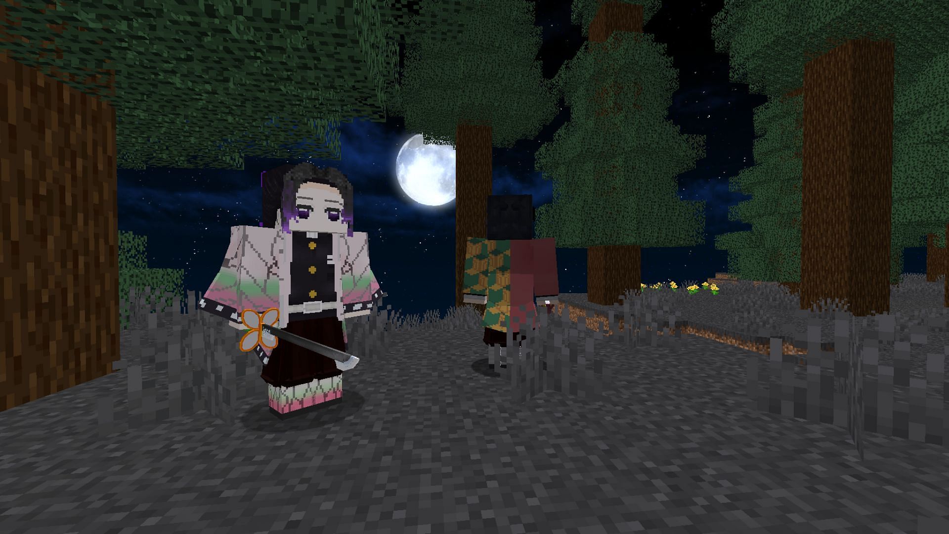 demon slayer miencraft mod iwk