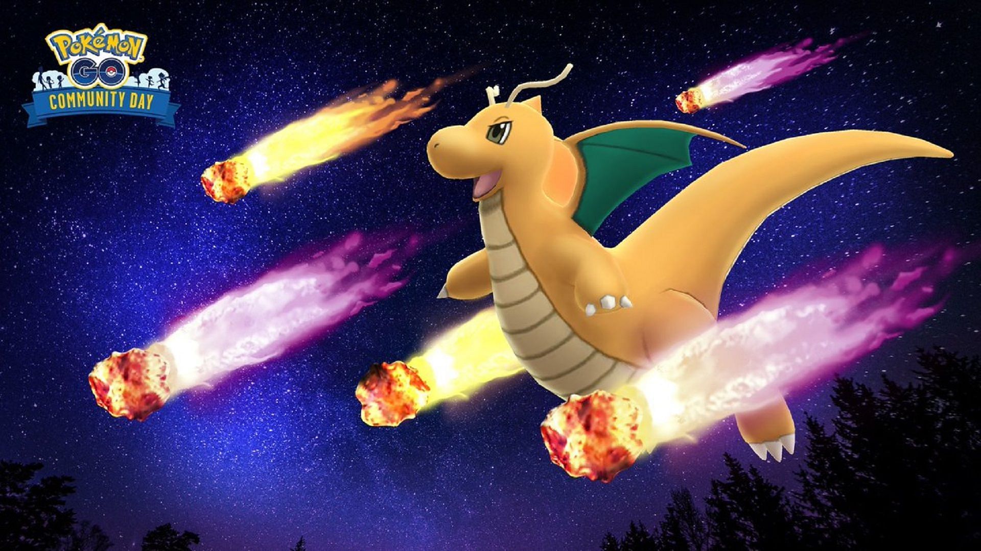 Dragonite puede aprender Draco Meteor si evolucionó de Dragonair durante el evento (Imagen a través de Niantic)