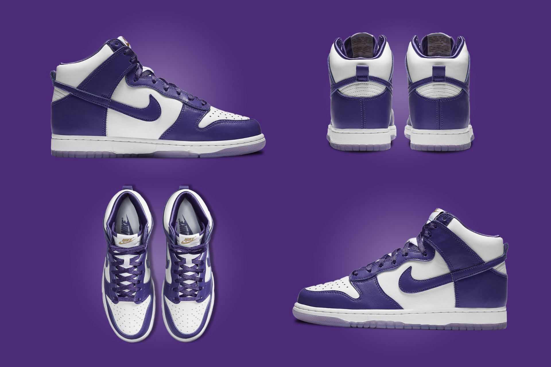 nike dunk court purple release date