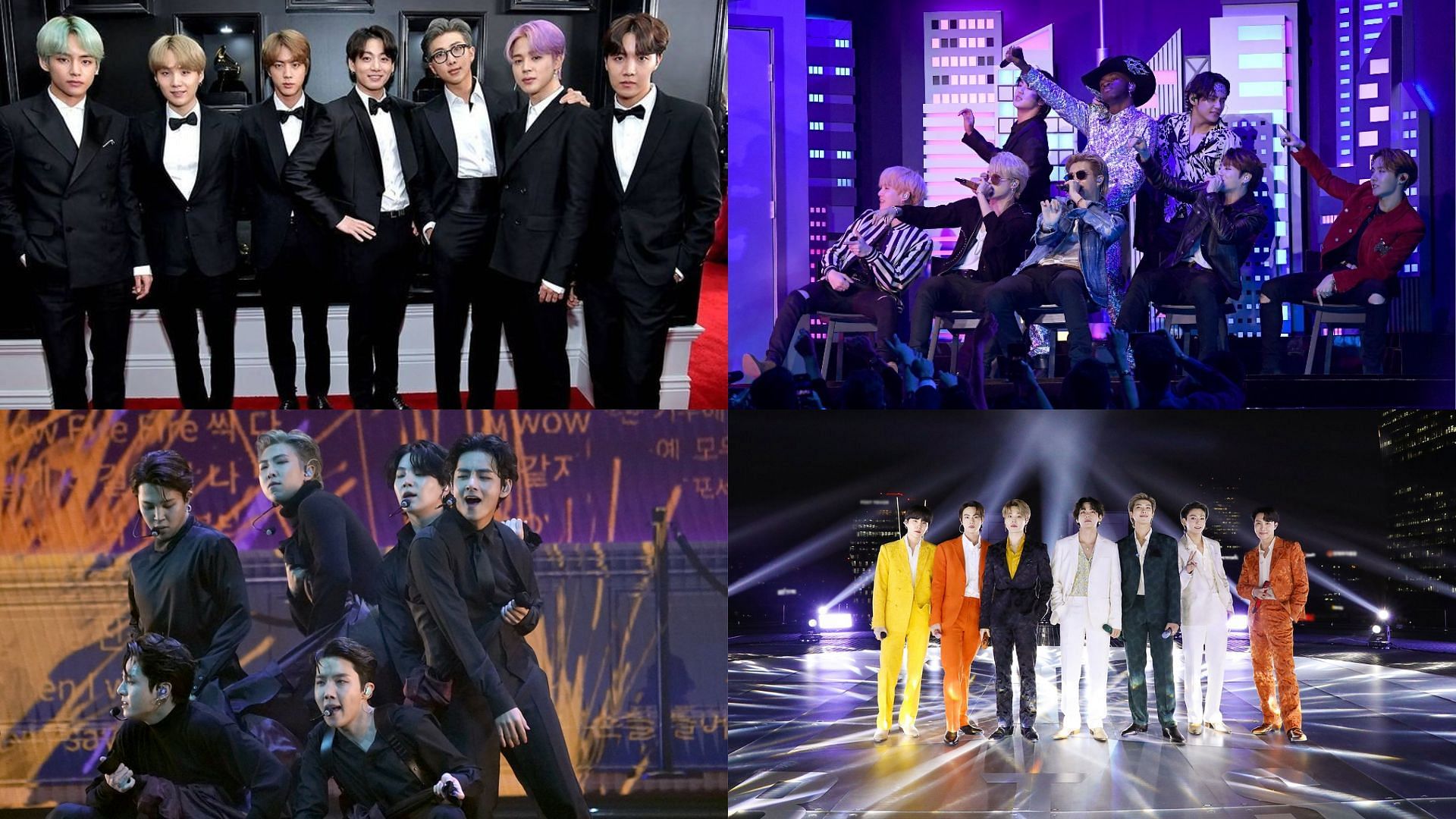 5 Times BTS Created History At The Grammy Awards