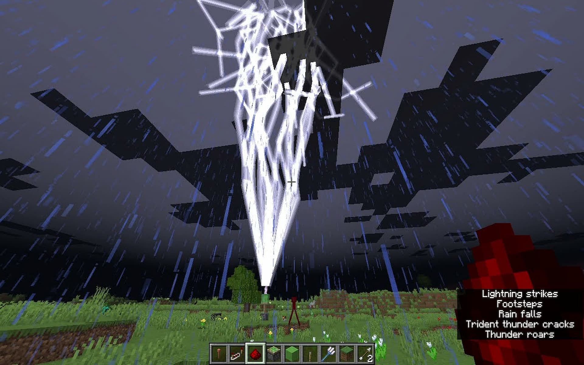 Thunderstorms in Minecraft: Everything you need to know