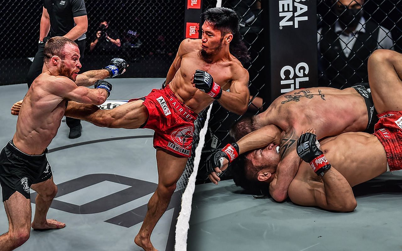Jarred Brooks made a resounding ONE debut against Lito Adiwang last year. | Photo by ONE Championship 