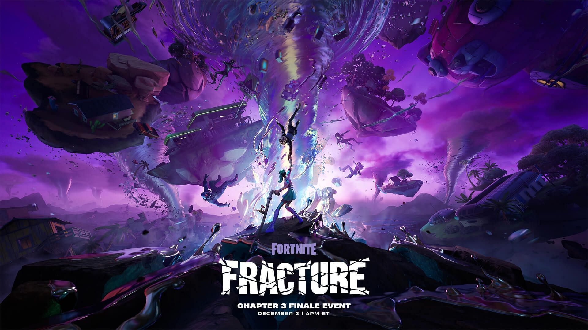 Live event leaks show what will happen during &quot;Fracture&quot; (Image via Epic Games)