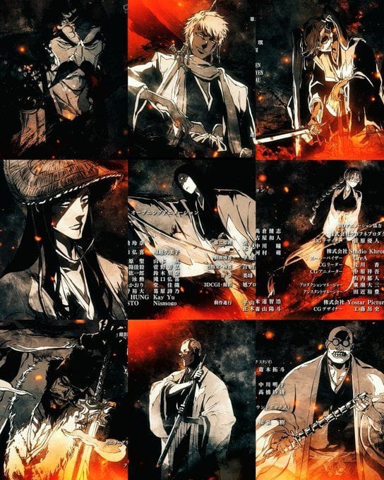 Bleach TYBW anime finally reveals the face of every original Gotei 13