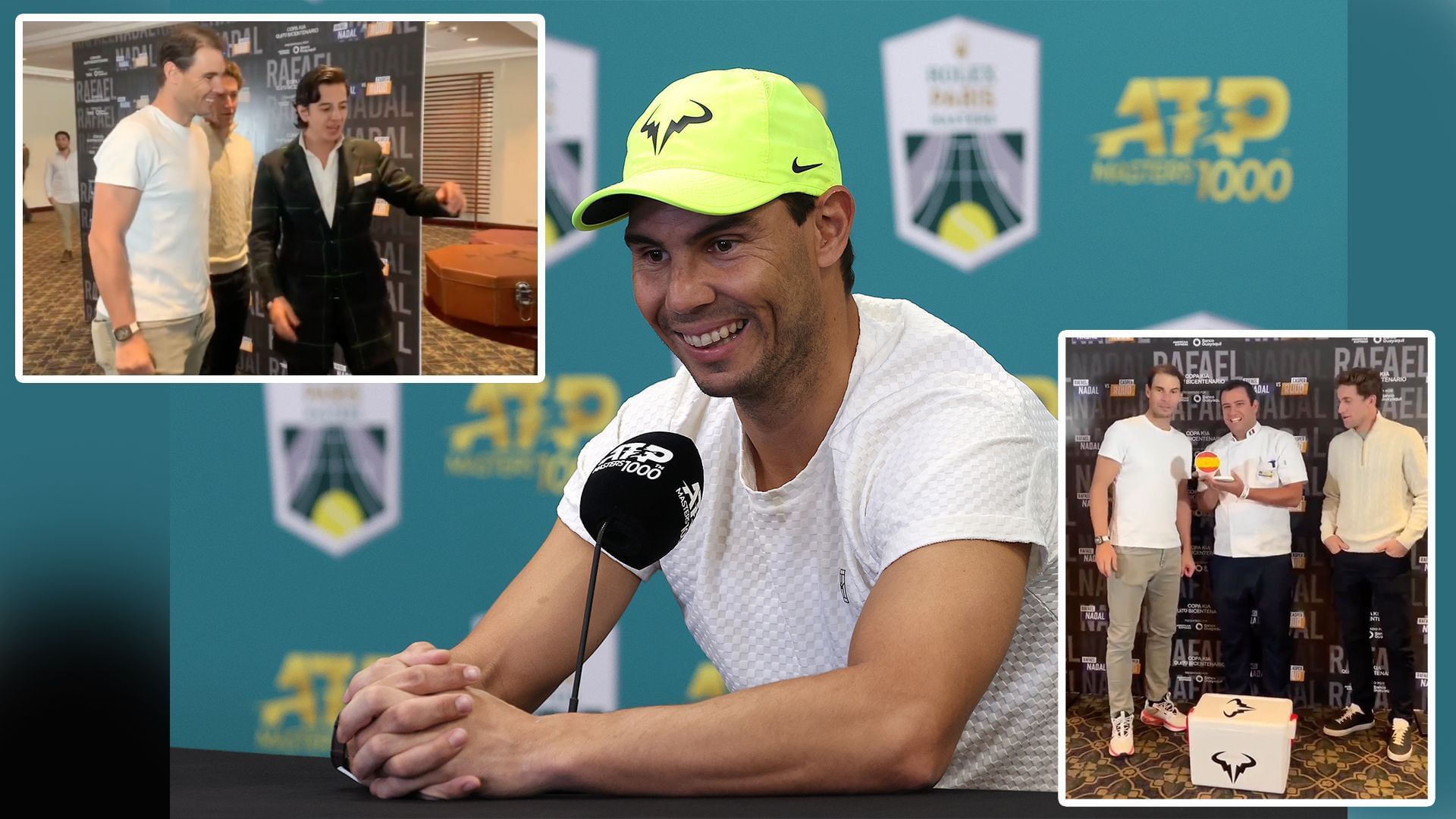 rafael nadal featherlight hat