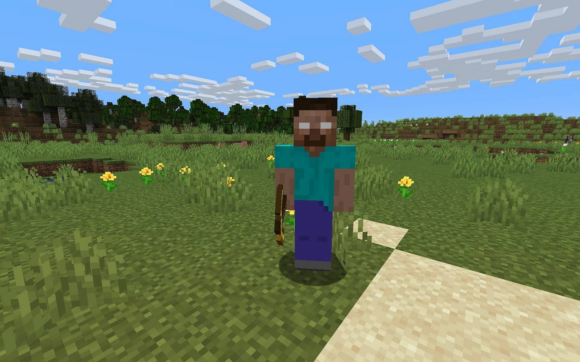 Herobrine can visit the player