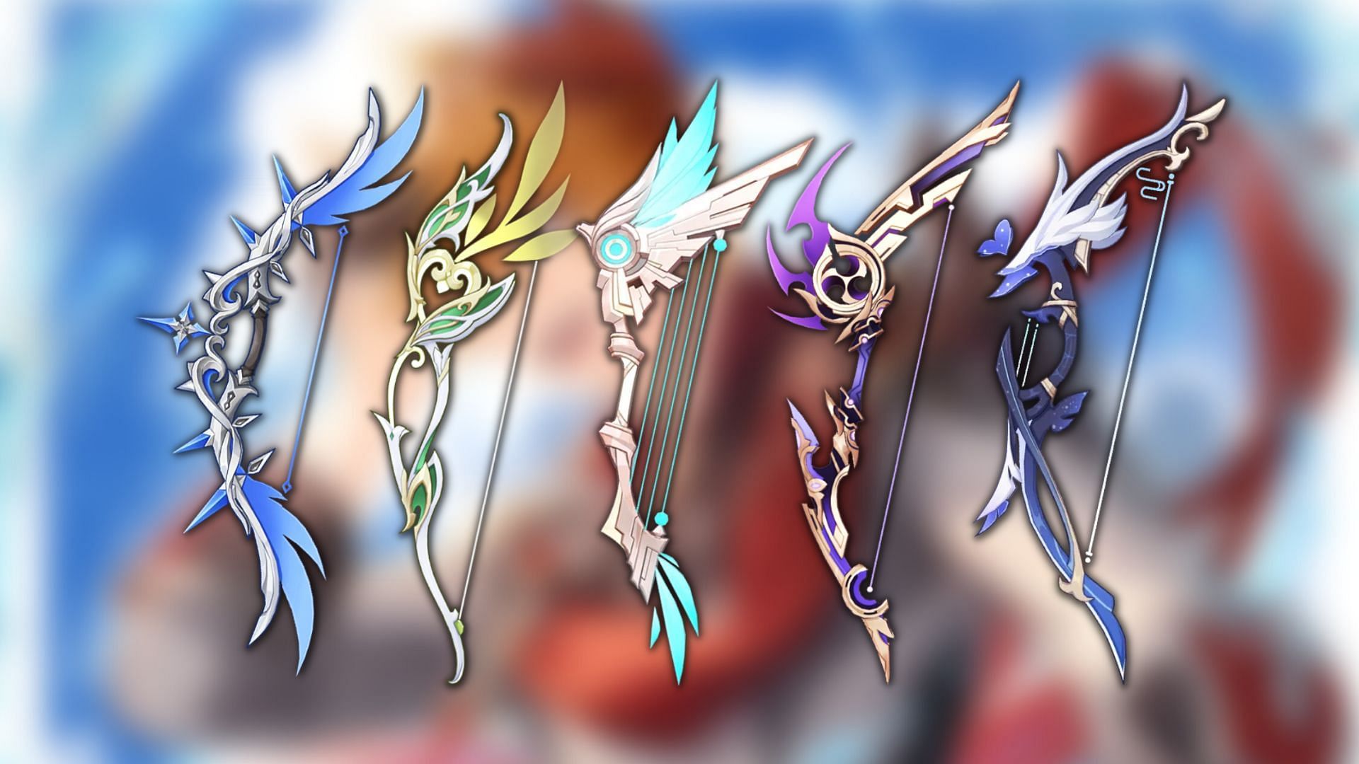 Best 5-star weapons for Tartaglia (Image via Genshin Impact)