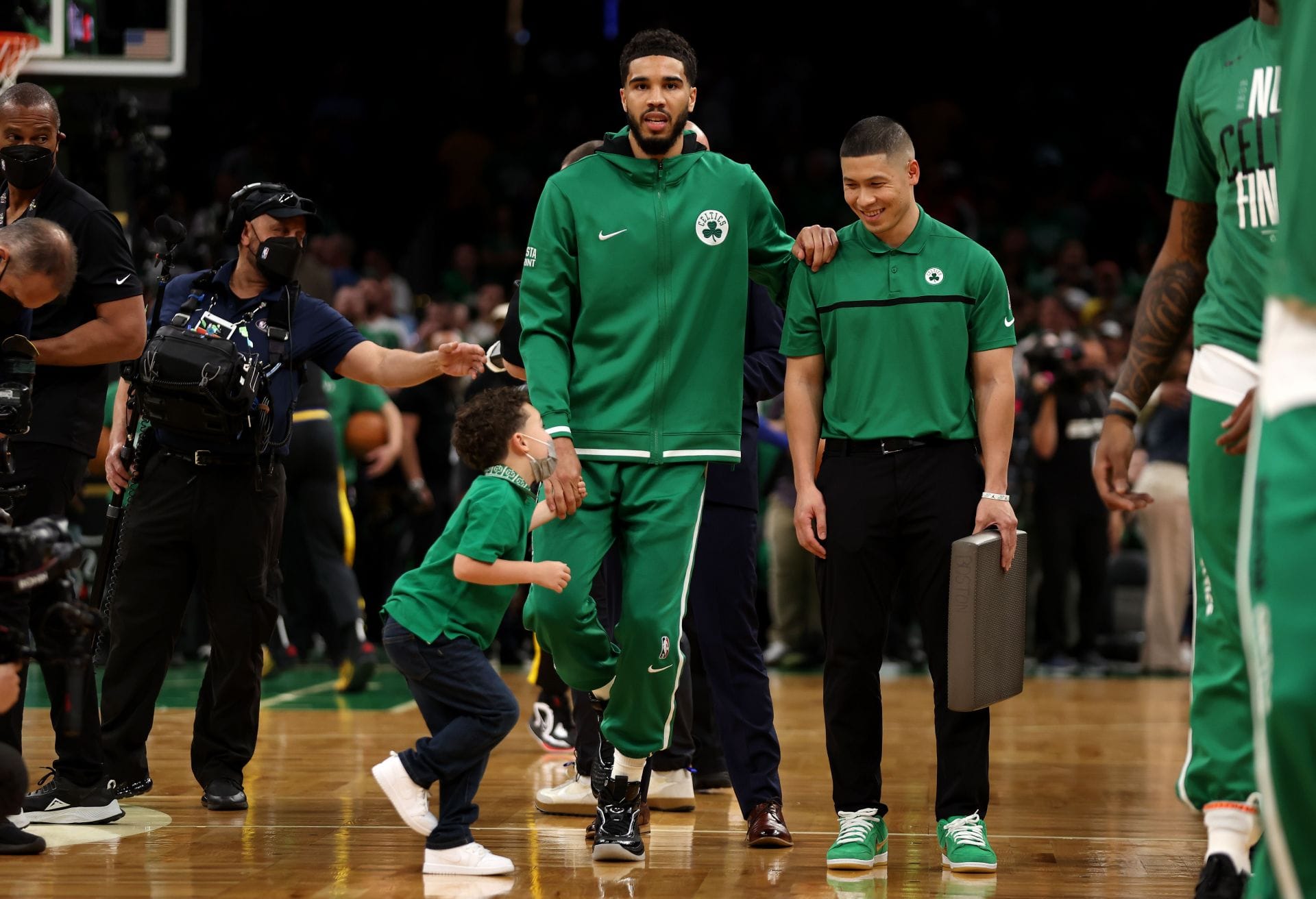 Jayson Tatum's son Jayson Tatum's son Deuce is his dad's priority amid