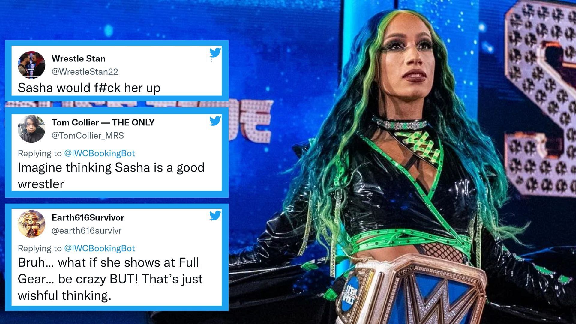 sasha banks to aew