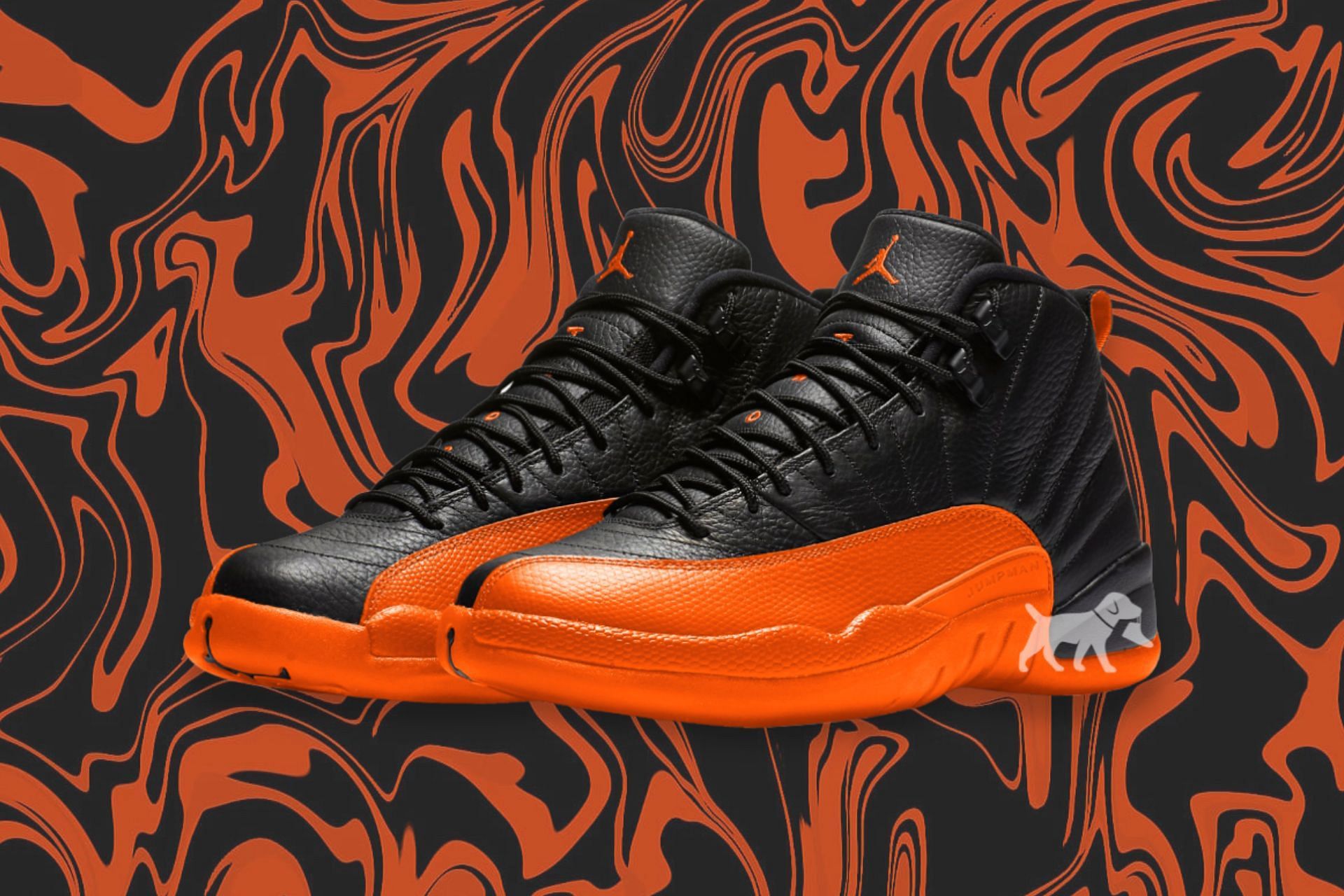 Take a Closer Look at the Upcoming Air Jordan 12 Brilliant Orange Shoes (Image via Nike)