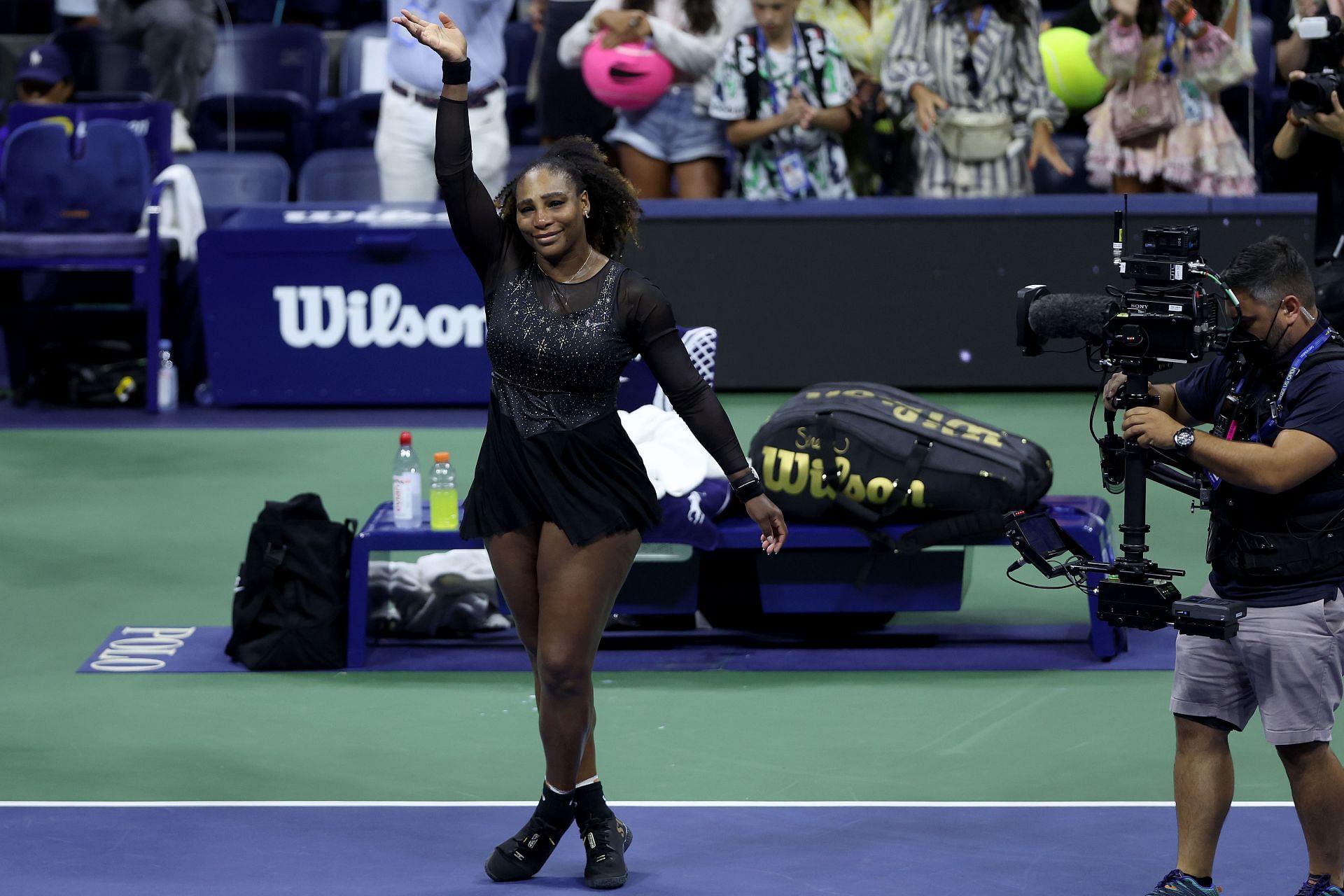 Serena Williams thanks fans after being beaten by Ajla Tomlijanovic at 2022 US Open