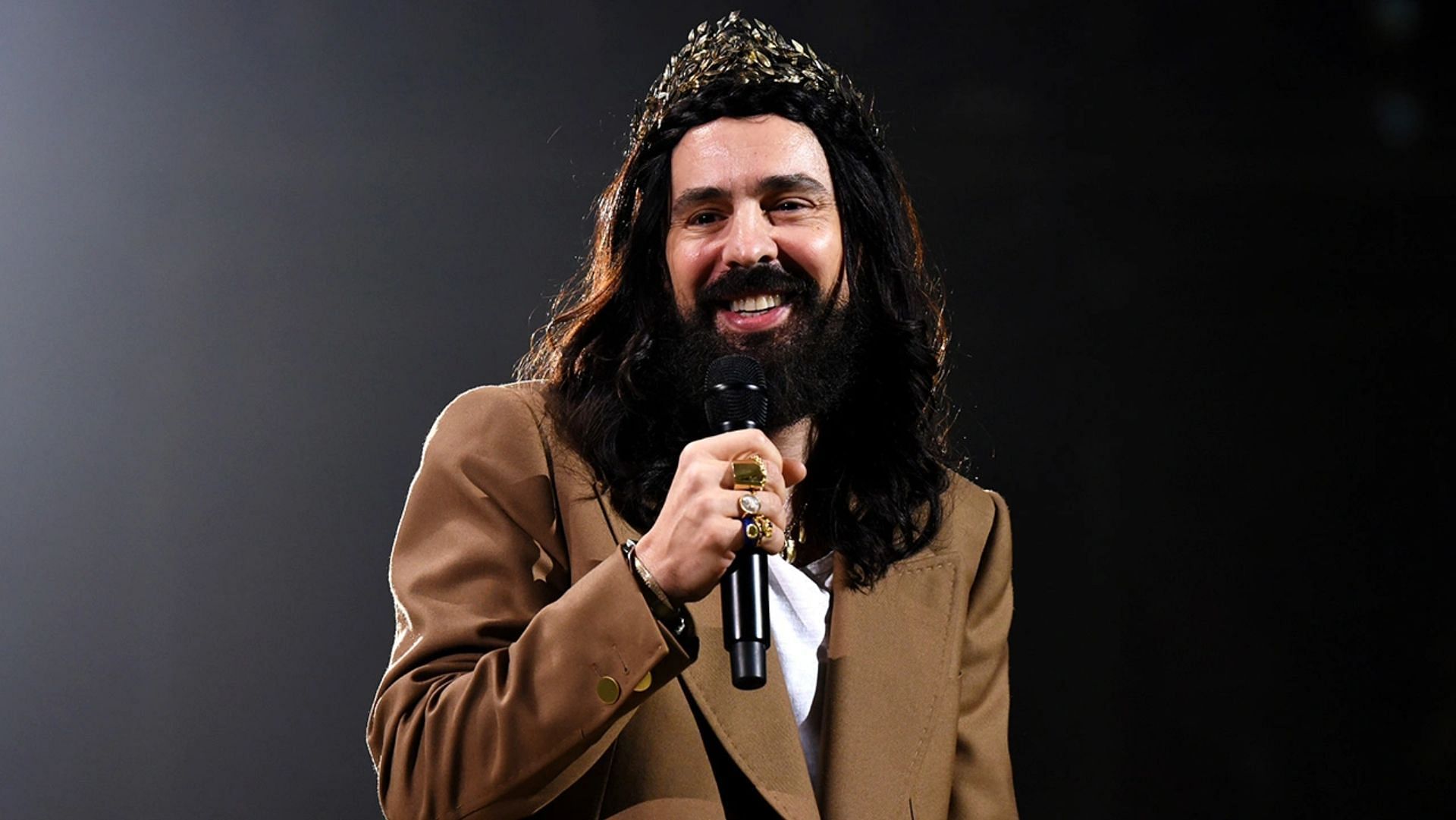 Alessandro Michele was appointed as the creative director of Gucci in 2015. (Image via Joe Maher/BFC/Getty)