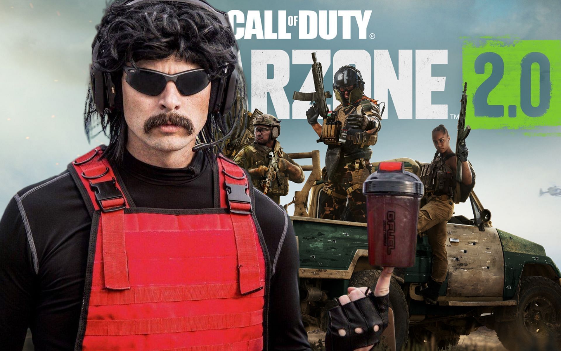 Dr DisRespect voices his frustration at Call of Duty: Warzone 2.0 (Image via Sportskeeda)