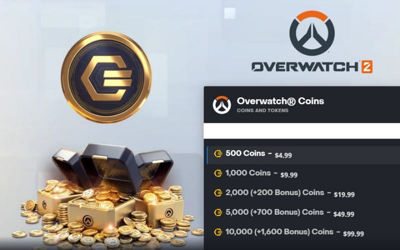Overwatch 2 coins shop (Image via Blizzard)