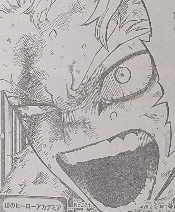 Boku no Hero Academia Chapter 374
