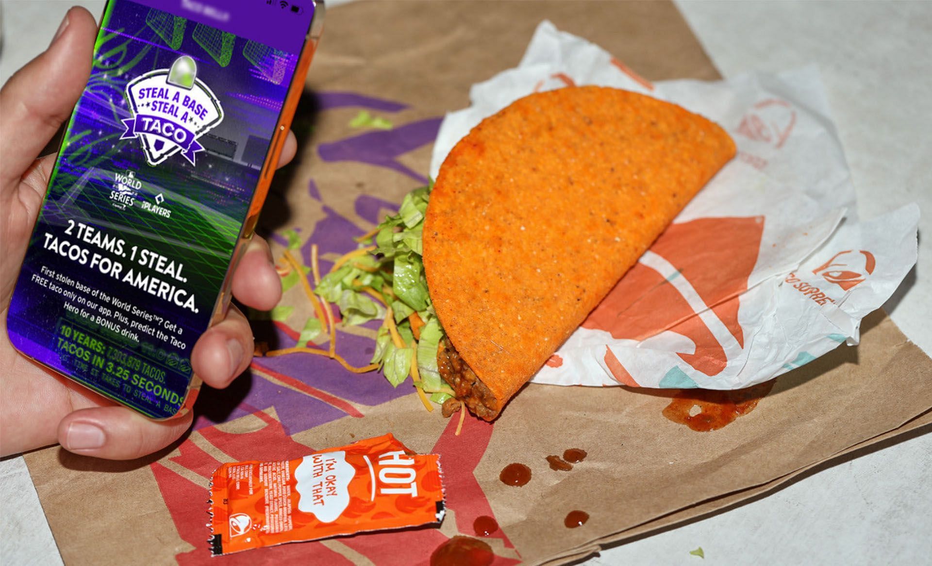 Taco Bell World Series free tacos How does the "Steal a Base" deal