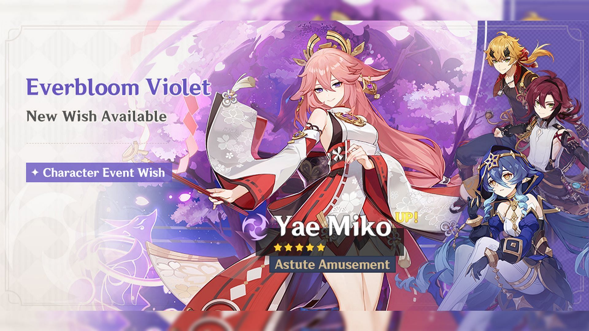 Genshin Impact Yae Miko Banner 4 Star Characters And All Weapons Revealed   7aa9c 16685056761224 1920 