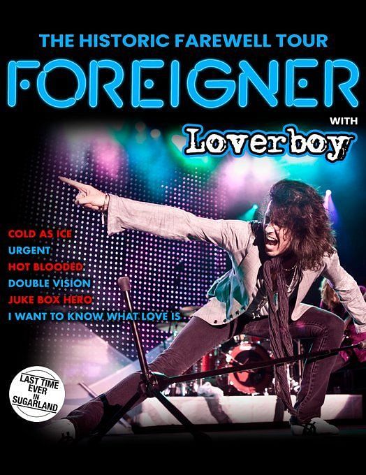 Foreigner Farewell Tour 2023 Tickets, presale, where to buy, dates