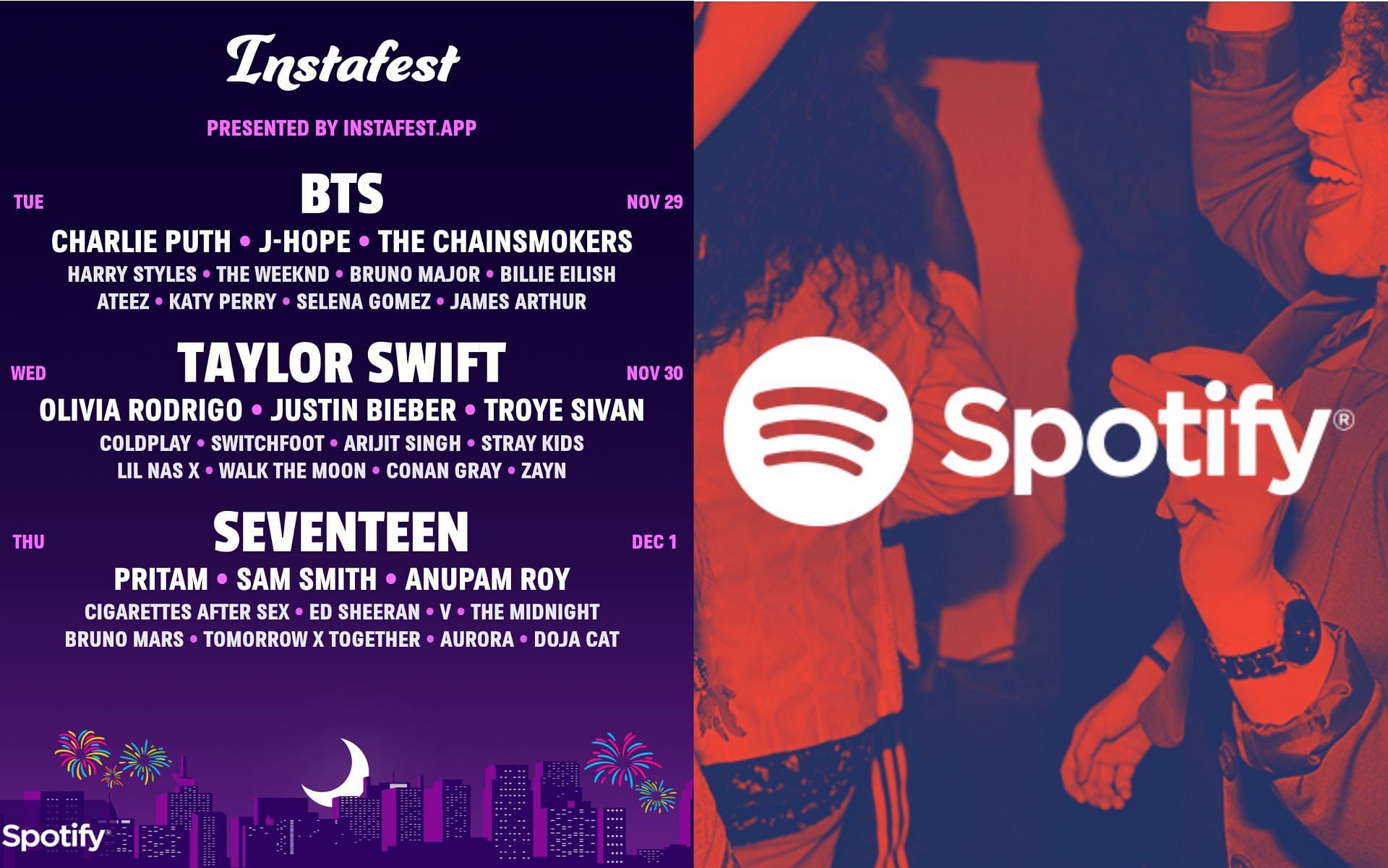 Spotify Spotify Instafest Steps to create your own fake music