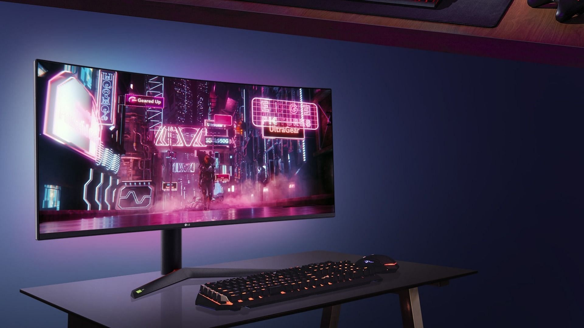 1440p monitors for immersive gaming experience (Image via LG)
