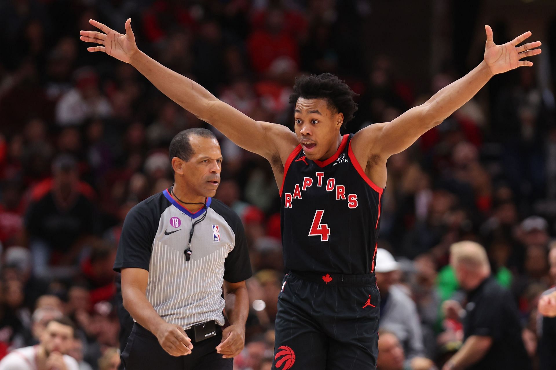 The NBA's reigning Rookie of the Year winner is questionable tonight for the Toronto Raptors.