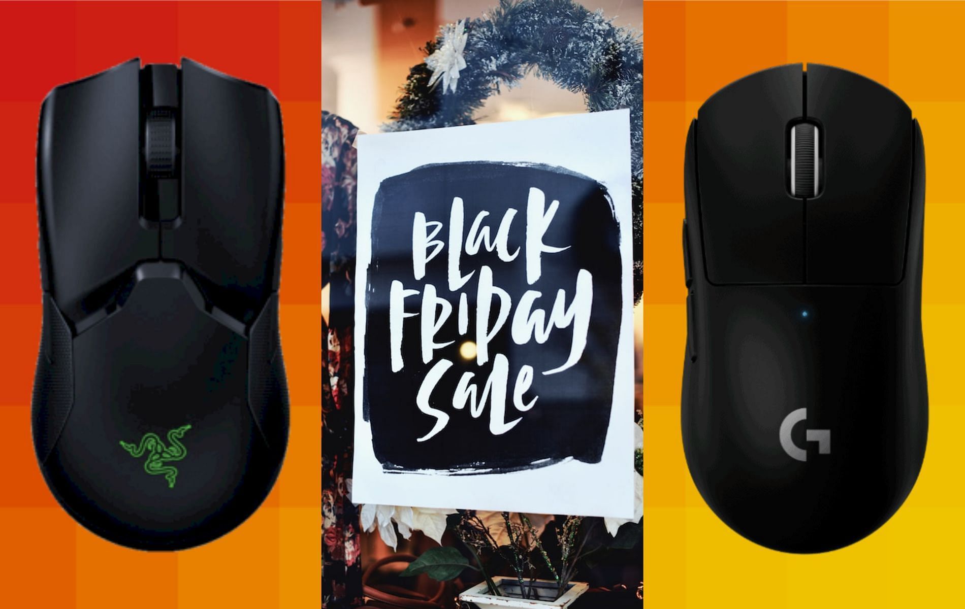 Here are the top wireless gaming mouse deals one can grab this Black Friday (Image via Logitech / Razer / Unsplash)