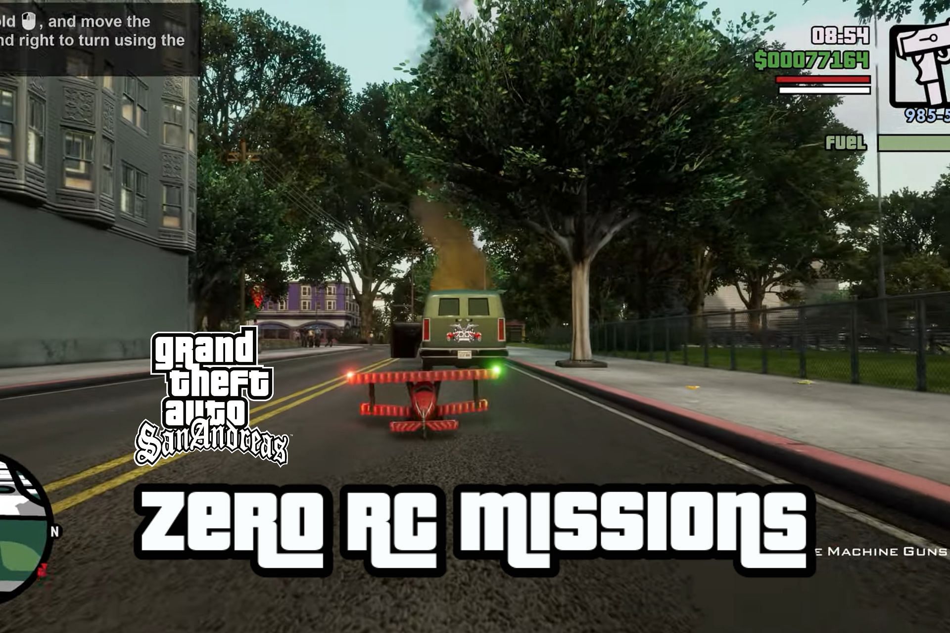 san andreas zero missions