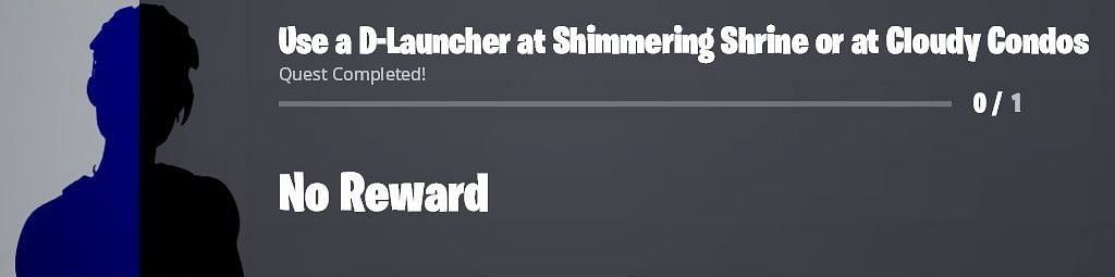 Use a D-Launcher at Shimmering Shrine or Cloudy Condos to earn 20,000 XP (Image via Twitter/iFireMonkey)