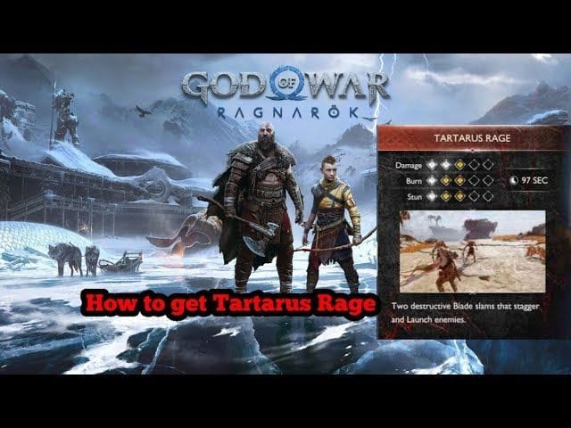 God of War Ragnarok: Where to find Tartarus Rage Blades of Chaos Heavy ...