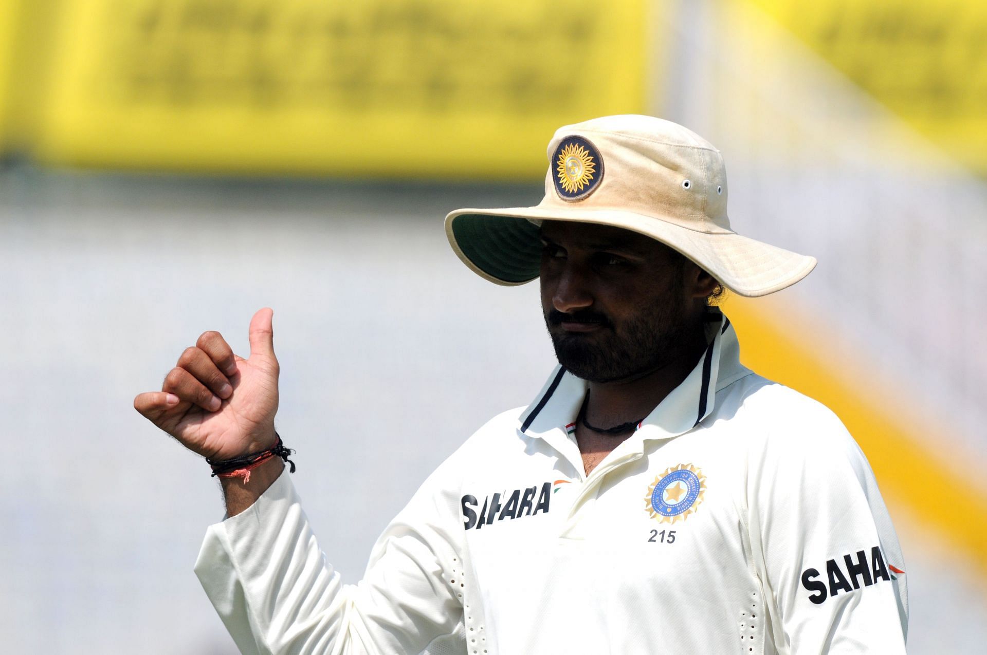 Harbhajan Singh is not happy with Indian top three&#039;s strike rates [file photo]