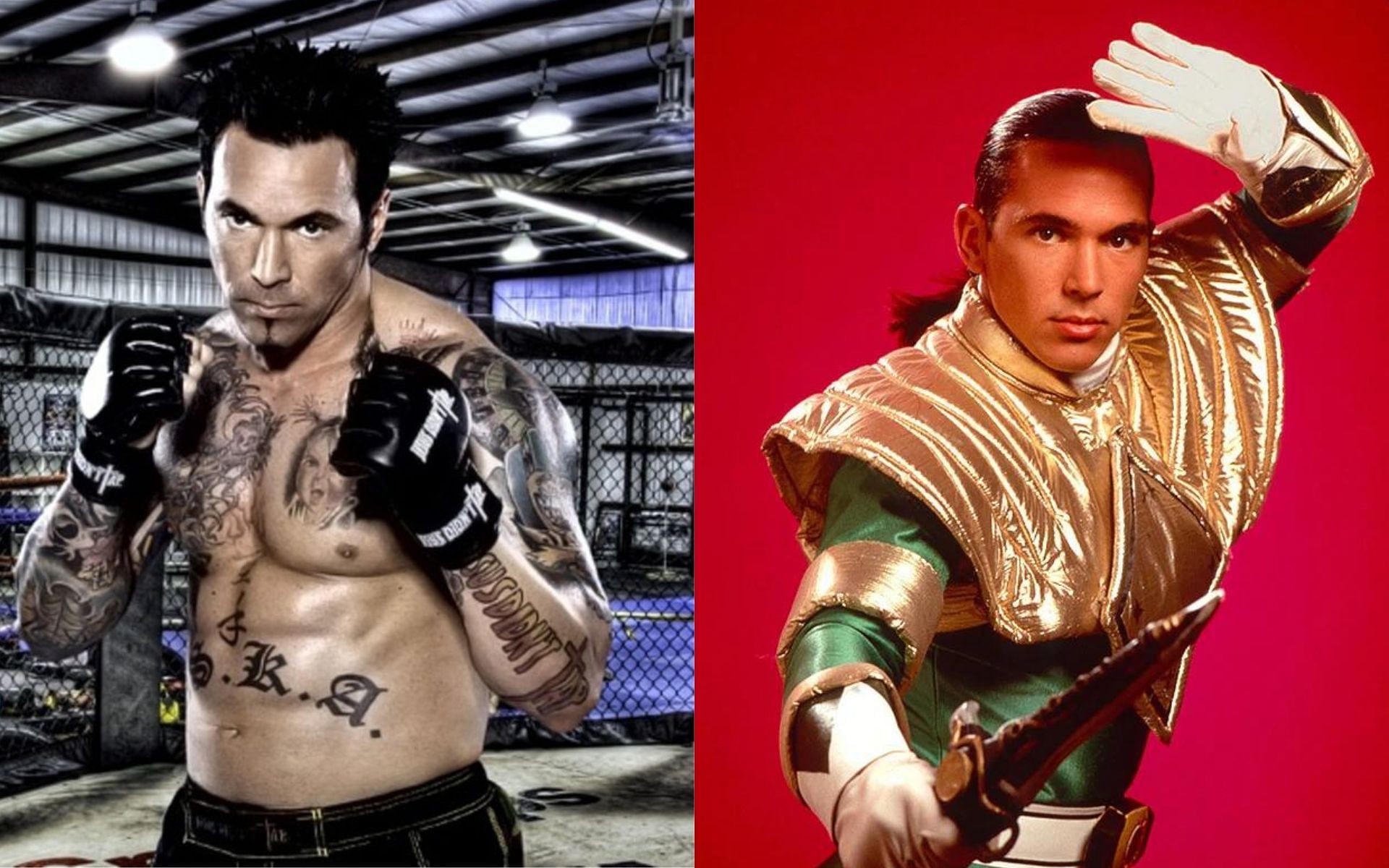 What was Power Rangers star Jason David Frank's MMA record?