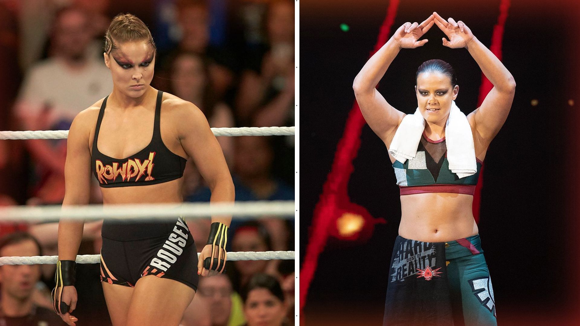 Shayna Baszler and Ronda Rousey taking on SmackDown women