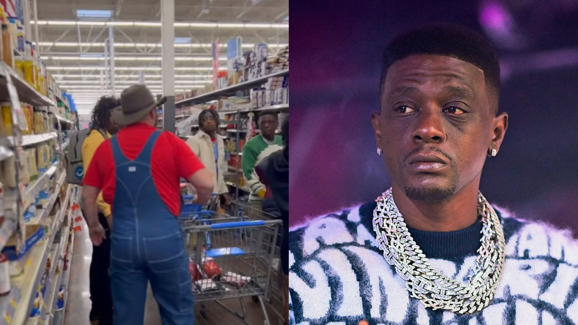 "He found out the hard way" Boosie Walmart prank gone wrong video goes