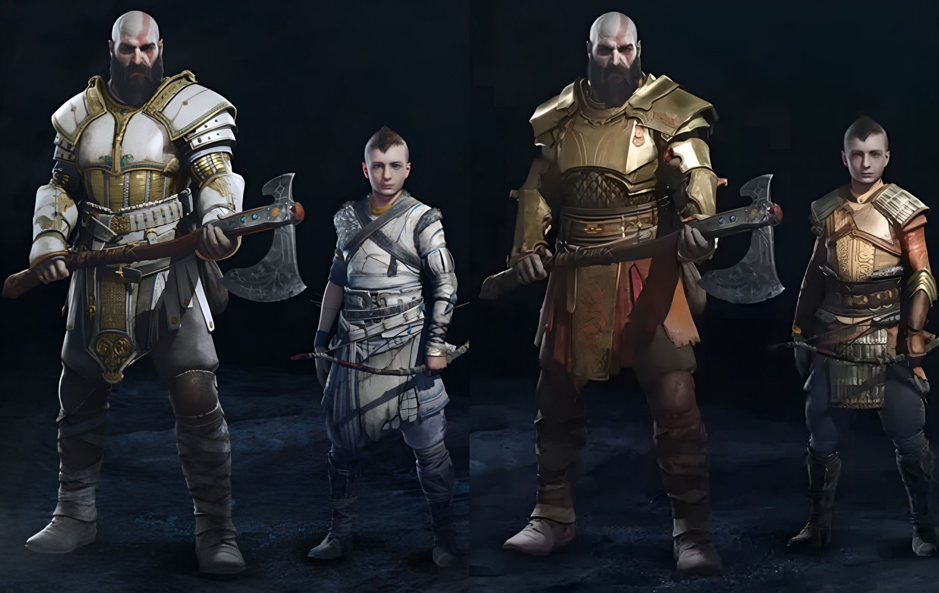 How to obtain the Risen Snow and Darkdale armor in God of War Ragnarok